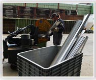 Materialrecycling - Schrottgrosshandel - Containerdienst - Werkstoffrecycling
